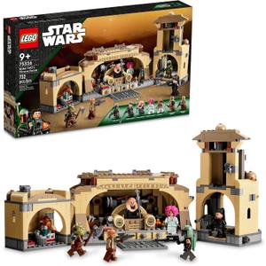 LEGO Star Wars Boba Fetts Throne Room Building Kit 75326, with Jabba The Hutt Palace and 7 Minifigures, Star Wars Building Set, Great Gift for Star Wars Fans, Boys, Girls, Kids Age 7+ Years Old