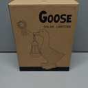 Nacome Solar Goose Outdoor Statues for Garden: Porch Decor with Warm Lantern Clearance for Outside Yard Art Lawn Ornaments Patio Balcony - Gifts for Grandma Mom Women