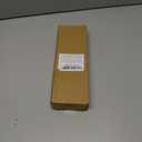 QCAA Solid Brass Mail Slot, with Solid Brass Interior Frame and Solid Brass Back Plate, 8-7/8''X2-7/8, Matte Black, 1 Pack, Made in Taiwan