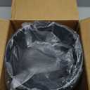 Wrova Wheat Straw Bowls Set 60 OZ Unbreakable Large Cereal Bowls Set of 6 Microwave and Dishwasher Safe Bowls Big Bowls for Camping and Picnic BPA Free Soup Bowl for Serving Oatmeal and Salad. Black