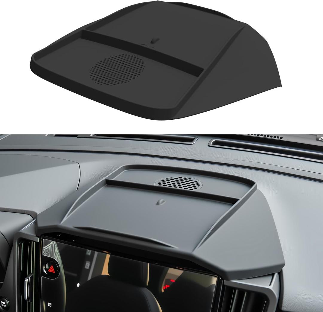 Dashboard Panel Organizer fits for 2025 2026 Forester Outback Croosterk Accessories Center Console Organizer Anti-Slip Anti-Dust Waterproof Mats Silicone Black