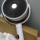 Dreo Fan for Bedroom, 120 Oscillating Standing Fan, Quiet Pedestal Fan with DC Motor, 9 Speeds, 4 modes, 20dB, 120 Manual Vertical, 37-42" Adjustable Height, 9H Timer, White