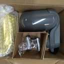 PUR Plus Vertical Faucet-Mount Water Filtration System, Lead-Reducing Filter, Easy Installation, 100-Gallon Capacity, Compatible with External Aerators, Grey