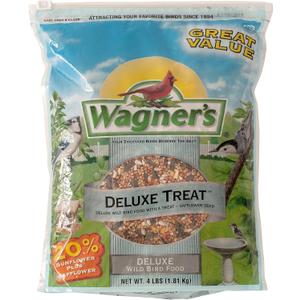 Wagner's 62067 Deluxe Treat Blend Wild Bird Food, 4 Pound (Pack of 1)