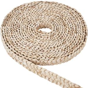 FINGERINSPIRE 10.9 Yards Linen Straw Ribbon for Hat Making, 0.9 Inch Wide, Beige, Rustic, Letter Print, Casual Occasion FINGERINSPIRE 10.9 Yards Linen Straw Ribbon for Hat Making, 0.9 Inch Wide, Beige, Rustic, Letter Print, Casual Occasion