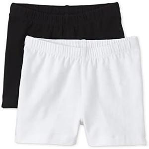 The Children's Place Girls' Basic Cartwheel Shorts M