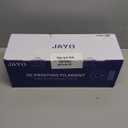 JAYO PLA+ Filament Bundle 1.75mm, 3D Printer Filament Bundle Multicolor, Individually Vacuum Packed, 250g Spool, 8 Pack, 2KG in Total, Black+White+Transparent+Clear(Blue+Red+Orange+Yellow+Purple)