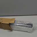 Plastic Wrap Dispenser with Cutter | Black | Fits 12-Inch Wide, 100-Foot Rolls (Up to 1.65" Diameter) | with Cling Film | Magnetic & Suction