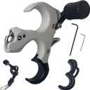 Thumb Release for Compound Bow,Copper Material Archery Release Aids,3 or 4 Finger Adjustable,Bow Trigger Release for Hunting,for Left and Right Handers.