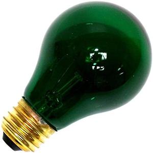 Sylvania 11714-25A19/TG/RP 125V Standard Transparent Colored Light Bulb