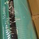 BalanceFrom Yoga Mat 1-Inch Extra Thick High-Density Exercise Mat with Non-Slip Surface & Carry Strap for Men & Women Tear-Resistant Pilates Workout Mat for Home Gym, Floor Fitness, Multiple Colors (Aqua)