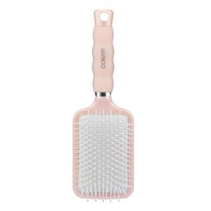 Conair Gel Grips Paddle Brush, Size B, Pink & White, 1 Count