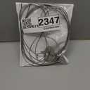 Closet Rod Support, 2PCS Ceiling Mount Curtain Rod Brackets, Adjustable 78.7 304 Stainless Steel Ceiling Support for Closet Rod or Shower Curtain Rod, Heavy Duty Pipe Bracket (No Screws Included