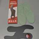 Morton's Extension Orthotic, Recovery Carbon Fiber Insole-Rigid Foot Support Shoe Inserts for Morton's Toe, Turf Toe, Hallux Limitus, Hallux Rigidus, Arthritis and Broken Big Toe-1 Pair Length 10.43" (10.43"-Men's 9-9.5/Women's 10-10.5,265mm)