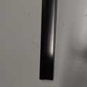 uxcell Aluminum Alloy Cabinet Edge Protectors,18",Black 4pcs