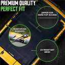 Alien Sunshade for Ford Bronco Sun Shade Black (2021-2026) - Full Length for Bronco Sunshade Bimini Top Accessories 4 Door Premium Mesh Bikini Roof Top Shade Screen Blocks UV, Wind & Noise