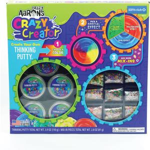 Crazy Aaron's Crazy Creator Thinking Putty Kit - Never Dries Out - Sensory Play - Creative Toy for Kids and Grown ups - Crazy Aarons Thinking Putty - Made in The USA