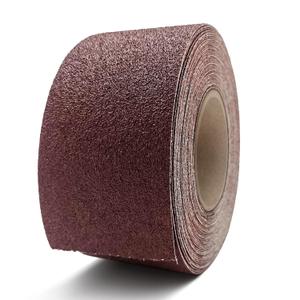 60 Grit Sandpaper Roll, 3 Inch x 49 Feet Emery Cloth Roll Aluminum Oxide Abrasive Paper Roll Continuous Sandpaper for Metalworking, Woodworker, Furniture Repair, Sanding Automotive Plumbing