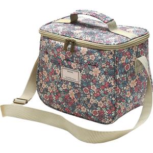 Nanxson Reusable Lunch Tote Bags Insulated Leakproof Lunch Box Cooler Cooling for Adult Men Women for Work/Travel/Picnic/Office (7.5L,B-Blue)