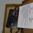 SOLPERK 10A 12V MPPT Solar Charge Controller with LCD Display, Intelligent Solar Panel Controller Portable Solar Panel Regulator for Gel AGM Lead-Acid Lithium LiFePO4 Battery