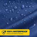 Seal Skin Covers Universal Boat Cover, Waterproof Marine-Grade Cover for 12'-14'L x 68" W (Beam), Heavy-Duty & UV-Resistant, Ideal for Bass Boats, V-Hull, Fishing & Runboat