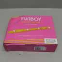 FUNBOY Inflatable Shot Board Ski, 4 Shot Capacity 6-feet Long, 4 Shot Cups Included, Retro 80s Summer Design