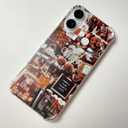 Autumn Pumpkin Case - Compatible with iPhone 16, Aesthetic Fall Design TPU Bumper Protective Cover