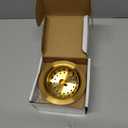 Kitchen Sink Drain Gold Sink Drain Strainer with Fixed Post 3-1/2 Inch Kitchen Drain Assembly with Strainer Basket and Drain Stopper for Standard Kitchen Sink Stainless Steel Brushed Gold