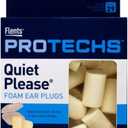 Flents Quiet! Please Foam Ear Plugs #F408-150 10 Pairs ( Pack of 4 )