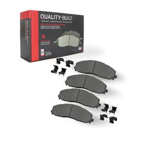 QUALITY-BUILT Front Semi-Metallic Brake Pads, Work Force 1002-2382M, Compatible with 2021-2024 Ford/Lincoln (Bronco,Expedition,F-150,F-150 Lightning,Navigator)