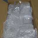 Plastic Wine Glasses Set of 24, 7.7 oz Reusable Plastic Goblets, Hard Plastic Stemware for Wedding, Party, Events, Elegant Shatterproof Drinking Glasses, Clear, 24PCS