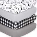 Woodland Plaid Crib Sheet Bundles (Woodland Plaid), One Size
