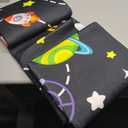 Space Rug - Space Rug for Boys Room Cartoon Solar System Carpet Educational Learning Carpet for Playroom Planet Themed Mat for Bedroom Decor,4.5x6 Feet