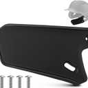 Feekoon Batting Helmet Face Shield Compatible with EvoShield XVT Batting Helmets, Black Matte Youth Baseball Helmet Jaw Guard for Face Jaw Protection, Moisture Wicking Padding, for Right Handed Hitte