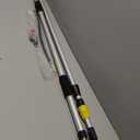24FT Reach 8-18FT Telescopic Pole Gutter Cleaning Tools from Ground, Up to 24FT Reach, Flexible Wand, Adjustable Flow for Garden, Roof Gutters, Leaves & Debris Removal