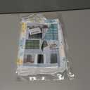 AnyDesign Winter Kitchen Dish Towel 18 x 28 Inch Gold Blue Snowflake Dishcloth Vintage Decorative Hand Drying Tea Towel for Baking Cooking Home Kitchen Decor Housewarming Gift, 2Pcs