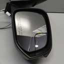Dasbecan Right Passenger Side Mirror Compatible with 2016 2017 2018 Toyota RAV4 Non-Heated Power Adjustable Manual Fold Door Mirror Black 3 Pins TO1321345 87910-0R200