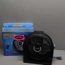 Lasko Breeze Machine Pivoting Floor/Table, 2-Speed, Black (507) Household Fans