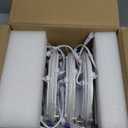 Ensenior 6 Pack 6 Inch LED Recessed Light, Dimmable, 2700K-5000K 5CCT, 1200LM High Brightness, 12W 120V, Damp Rated, ERL-12X-ETL, Ultra-Thin Canless Wafer Ceiling Light - ETL & FCC & IC (5000k/4000k/3500k/3000k/2700k - 5cct White)