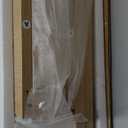 Reettic Rattan Two Door Wall Cabinet, Wooden Medicine Cabinet, Wall Mounted Bathroom Storage Cabinet with Inner Adjustable Shelf, for Bathroom, Kitchen, Entryway, Natural BMGZ103M (23.6"L x 7.9"W x 27.6"H)