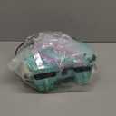 2-in-1 Double Waffle & Pancake Maker - CACHOO Mini 4" Nonstick Waffle Iron & Small Round Griddle with 4 Removable Plate Sets, Dishwasher Safe, Perfect for Small Spaces, Apartments & Dorms, Aqua