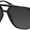 mosanana Oversized Aviator Sunglasses for Women and Men with Polarized Lens MS52243