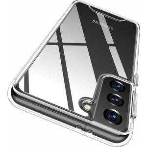 Rayboen for Samsung Galaxy S21 Case, Crystal Clear Shockproof Protective Slim Fit Light Yet Durable Phone Cover for Galaxy S21 5G with Transparent Hard PC Back Flexible TPU Frame