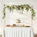 Josmimic Over The Table Rod Stand – 33” to 93” Length, 13” to 55” Height, Gold