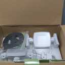 NOVOSTELLA Security Lights Motion Sensor Outdoor, 2Pack LED Flood Lights with Remote, Dusk to Dawn 45W 5000lm 5000K, 3 Heads Wired Wall Adjustable Floodlights, IP65 Waterproof for Garage Yard House