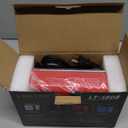 LEOTEC Portable AM FM Radio with Best Reception AC & Battery Operated Big Speaker,Large Tuning Knob,Clear Dial,Earphone Jack for Gift (Red)