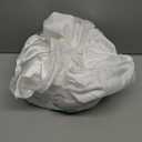 Hotel Collection Duvet Cover Full Size 100% Cotton White Striped Satin Textured Comforter Cover with Zipper 3 Pcs Bedding Set (1 Duvet Cover + 2 Pillow Shams)