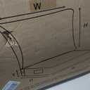 22x22 Outdoor Chair Cushions Set of 2, Waterproof Deep Seat Cushions for Patio Furniture with Removable Cover,Fade Resistant 4'' Outdoor Seat Cushion w/ Ties&Handle for Sofa Loveseat, Navy+White Pipes