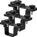 Pindex Heavy Duty Hitch Tightener Anti-Rattle Stabilizer Trailer Hitches Aligner fit for 1.25" 2" 2.5" Trailer Hitches , Weatherproof Protective Anti-Rust Reduce Movement On Clamp for Bike Rack