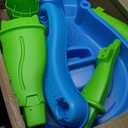 Step2 Rain Showers Splash Pond Water Table, Kids Water and Sand Activity Sensory Playset, Summer Outdoor Toys, 13 Piece Water Toy Accessories, For Toddlers 1.5+ Years Old, Blue & Green